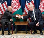 ترامپ در دیدار با رئیس جمهور غنی: برای مبارزه موثر با تروریزم در افغانستان نیاز  به رویکرد منطقه‌ای است